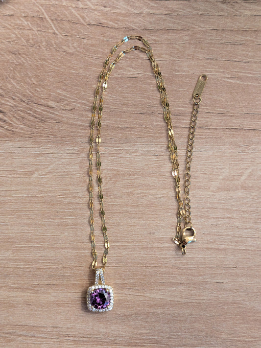 Collier Améthyste