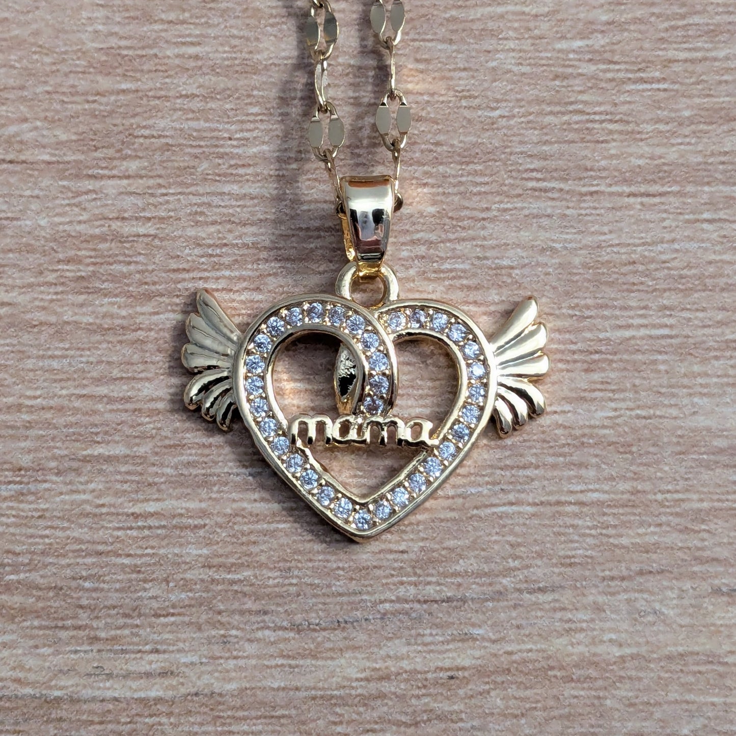 Collier Mama ailes
