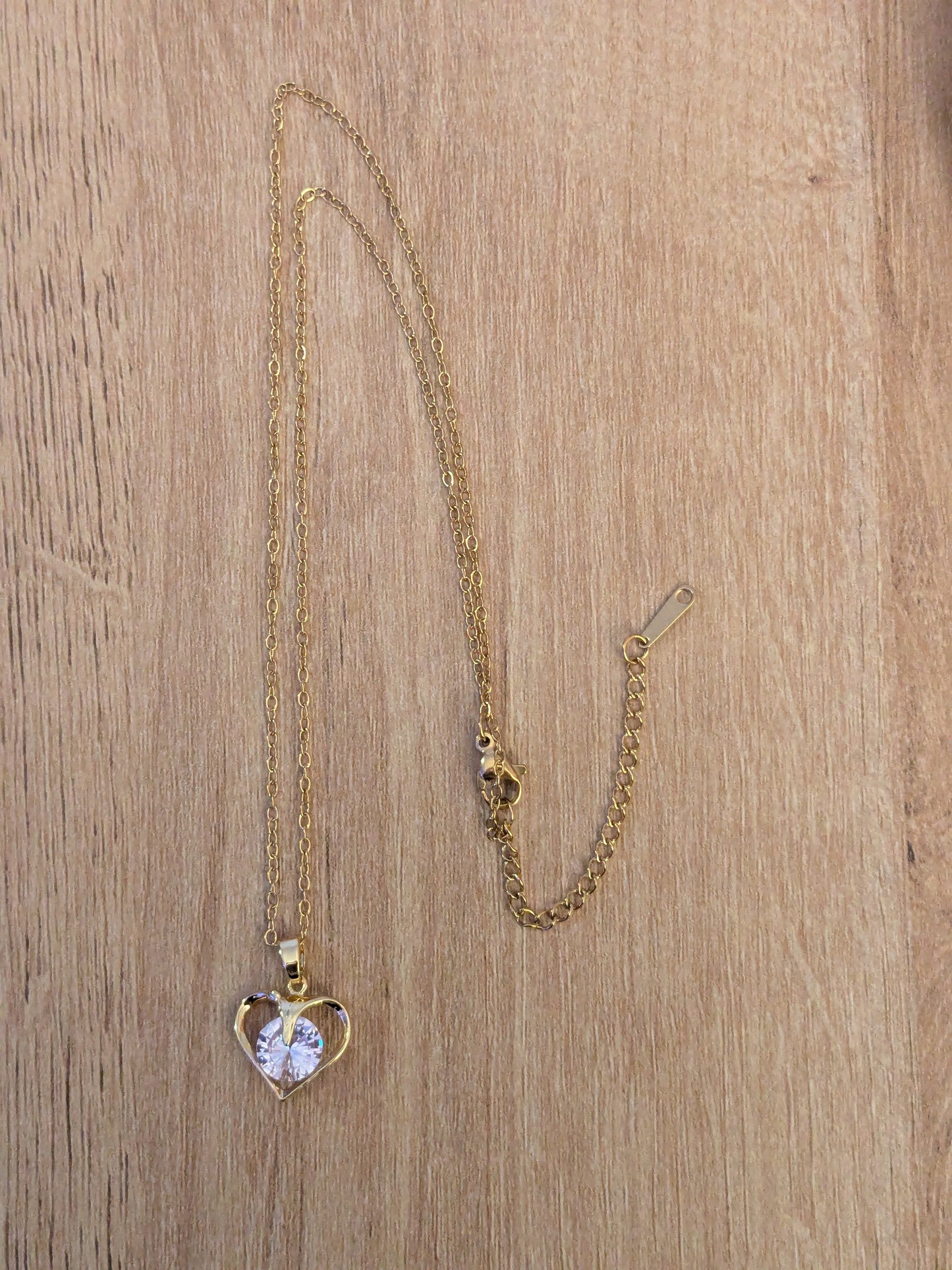 Collier Coeur diamant