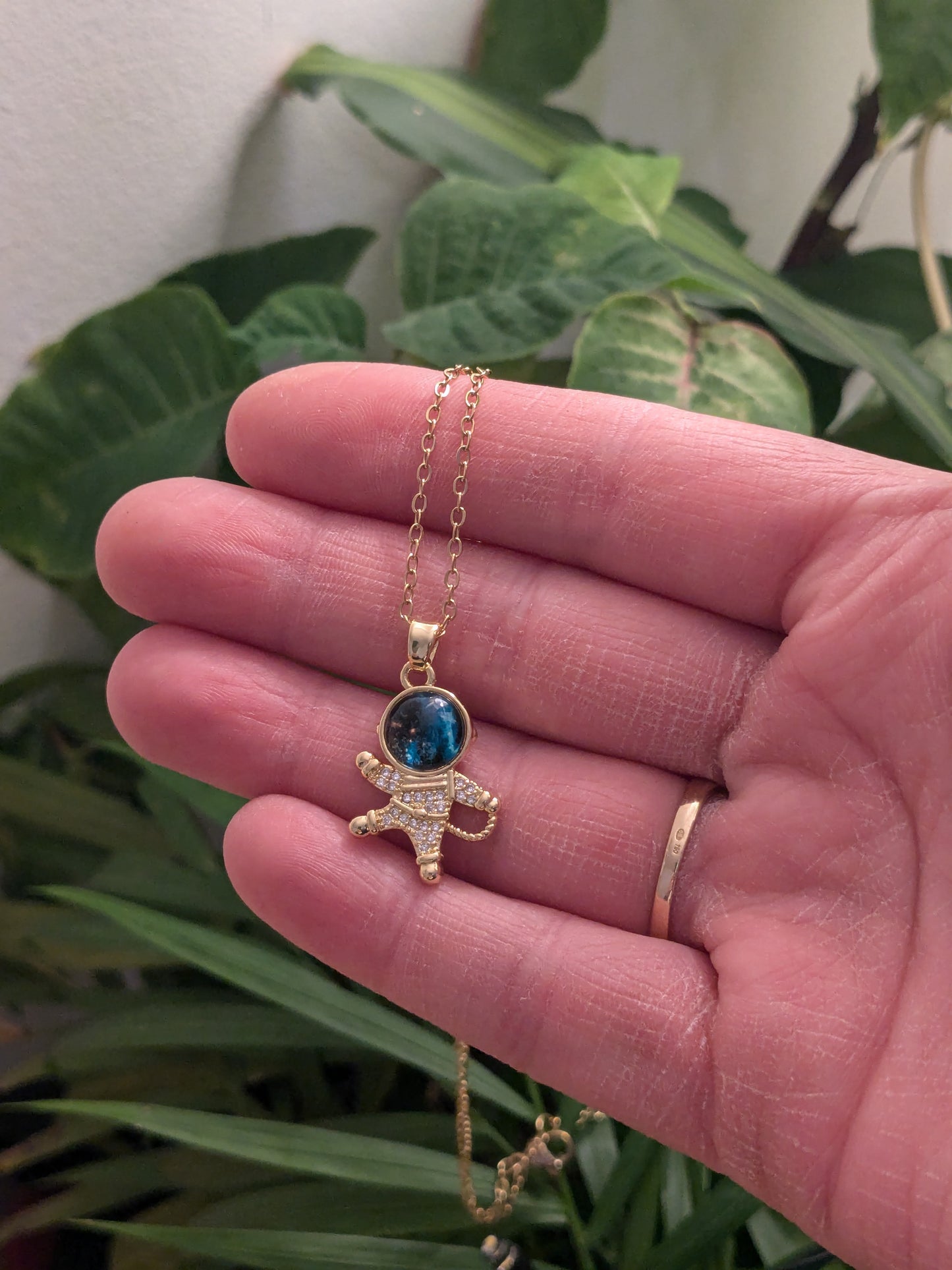 Collier Astronaute