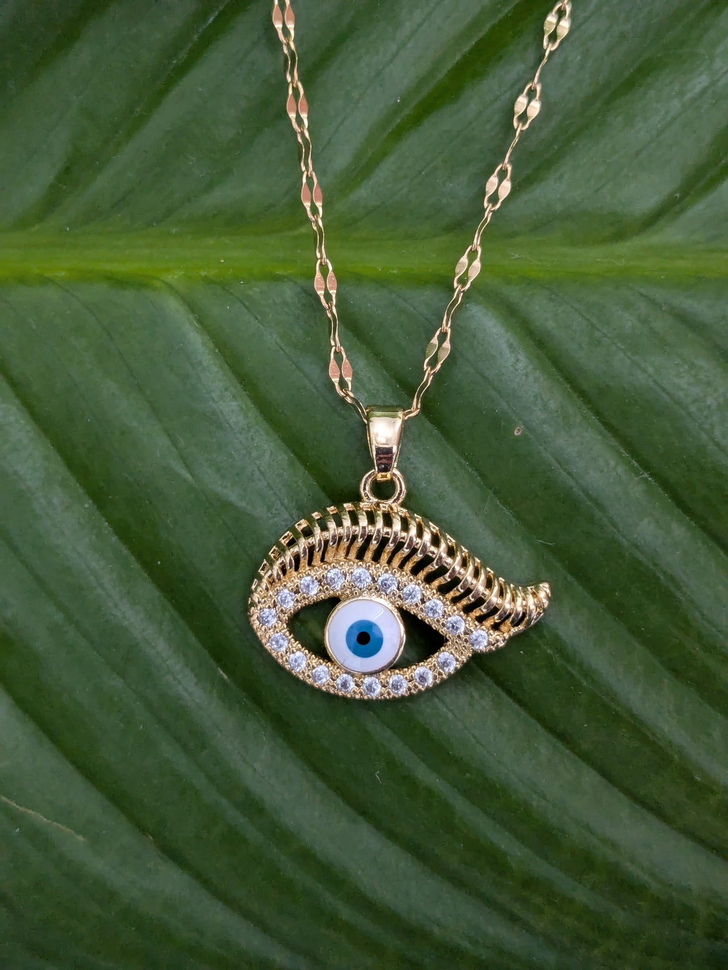 Collier Nazar doré