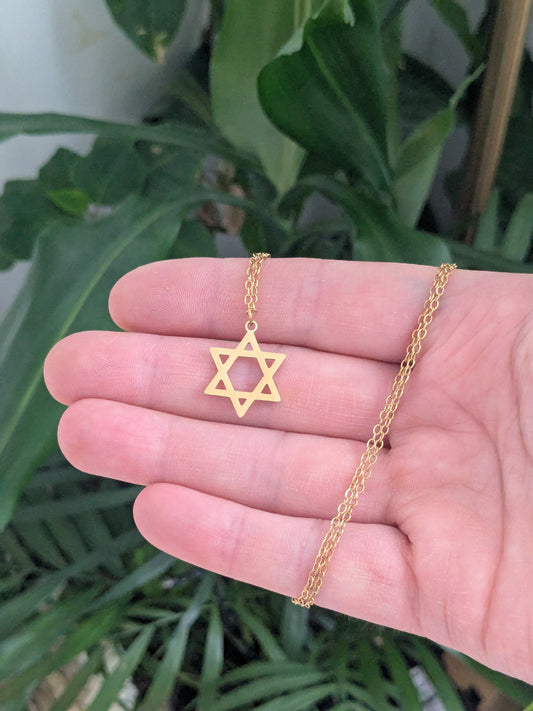 Collier Etoile de David