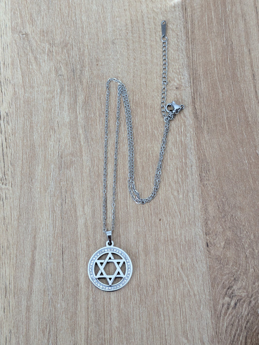 Collier Etoile de David