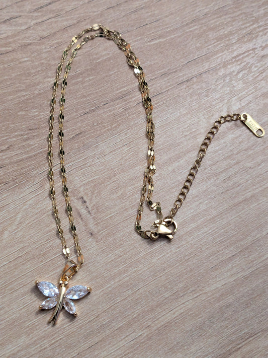 Collier Libellule