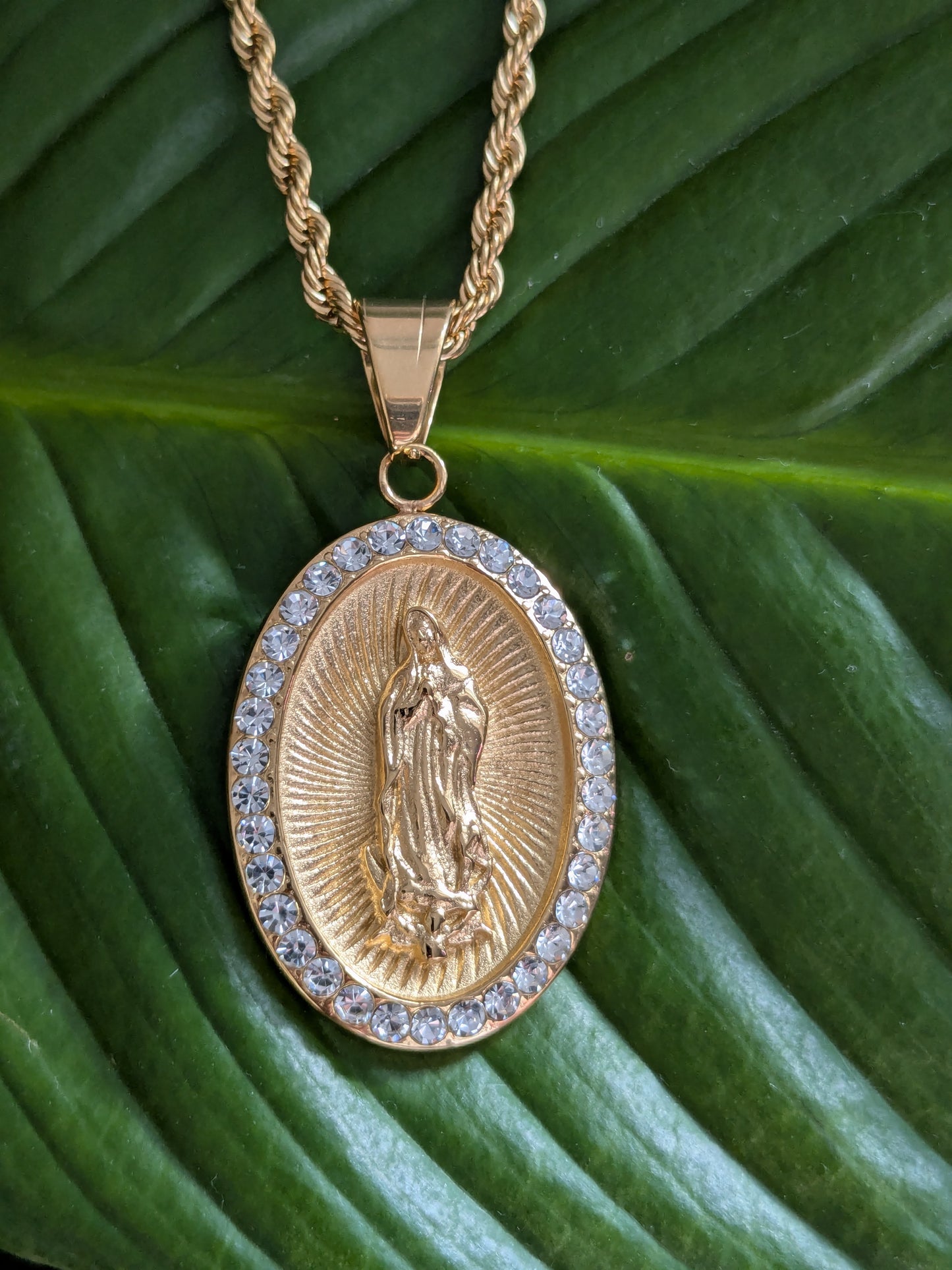 Collier Vierge de Guadalupé