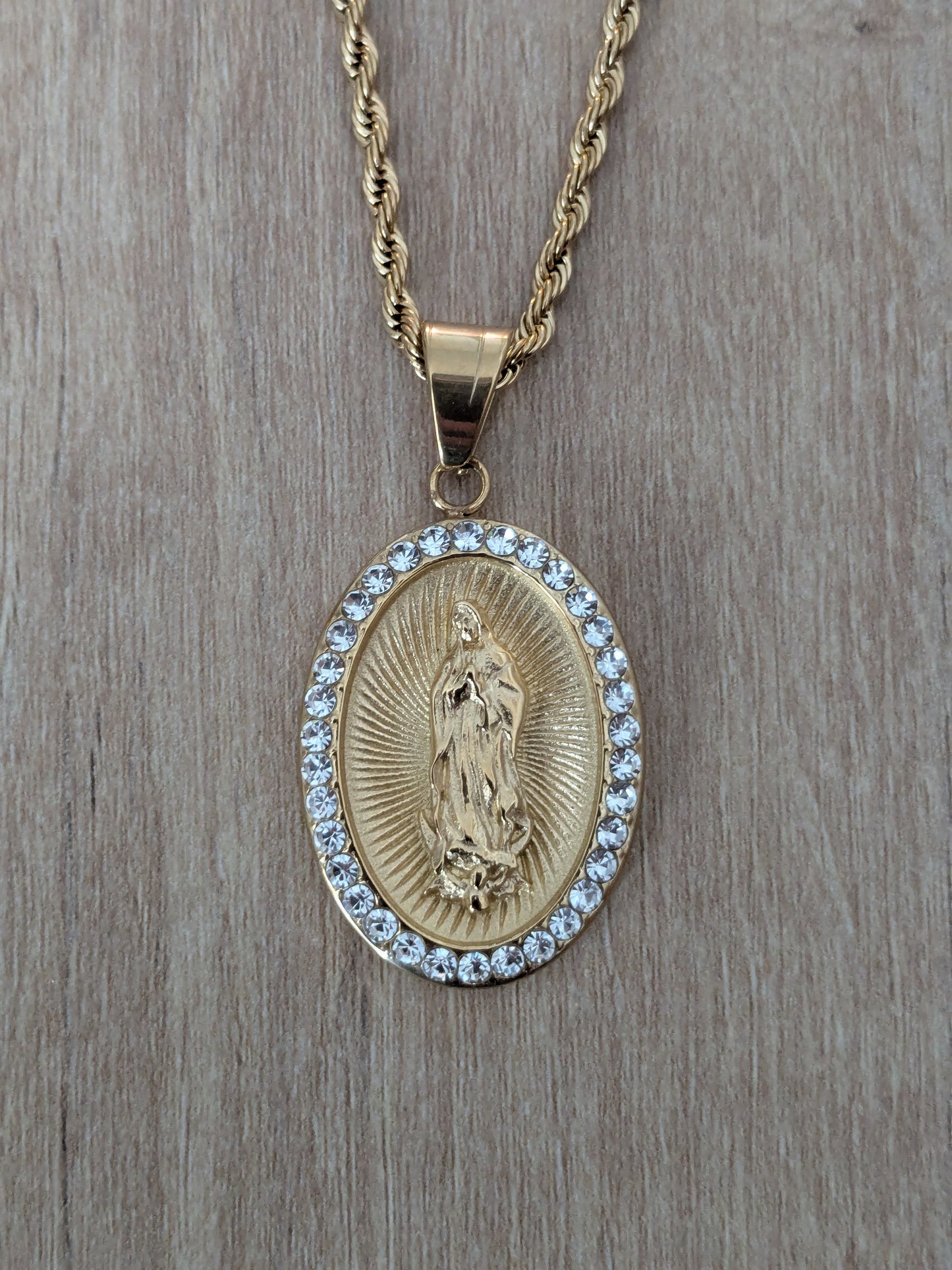 Collier Vierge de Guadalupé