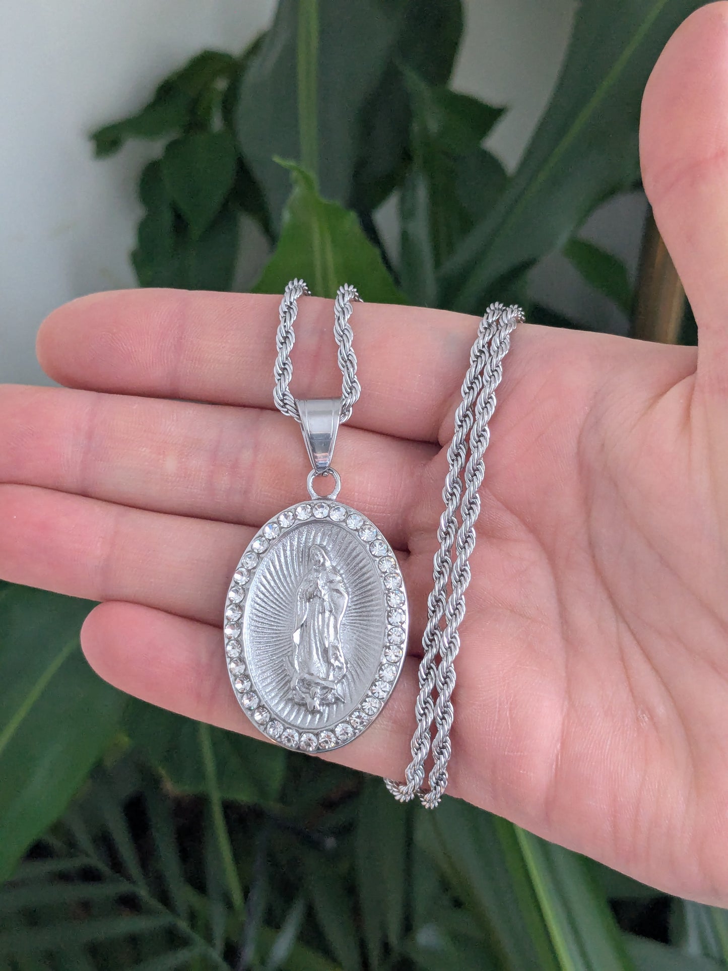 Collier Vierge de Guadalupé