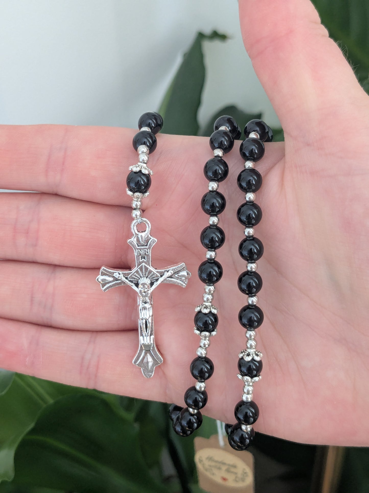 Petit Chapelet en Onyx noir