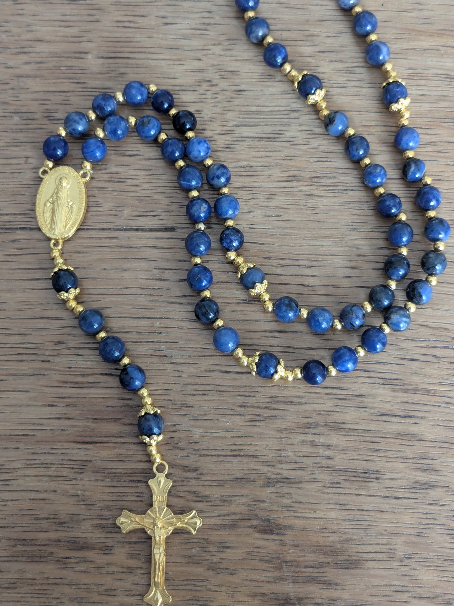 Petit Chapelet en Sodalite
