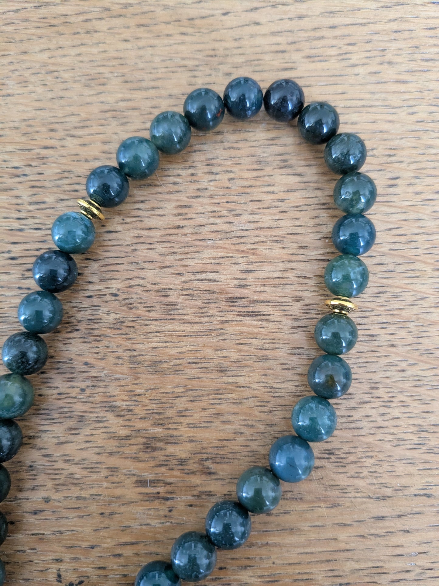 Petit misbaha en Agate Mousse