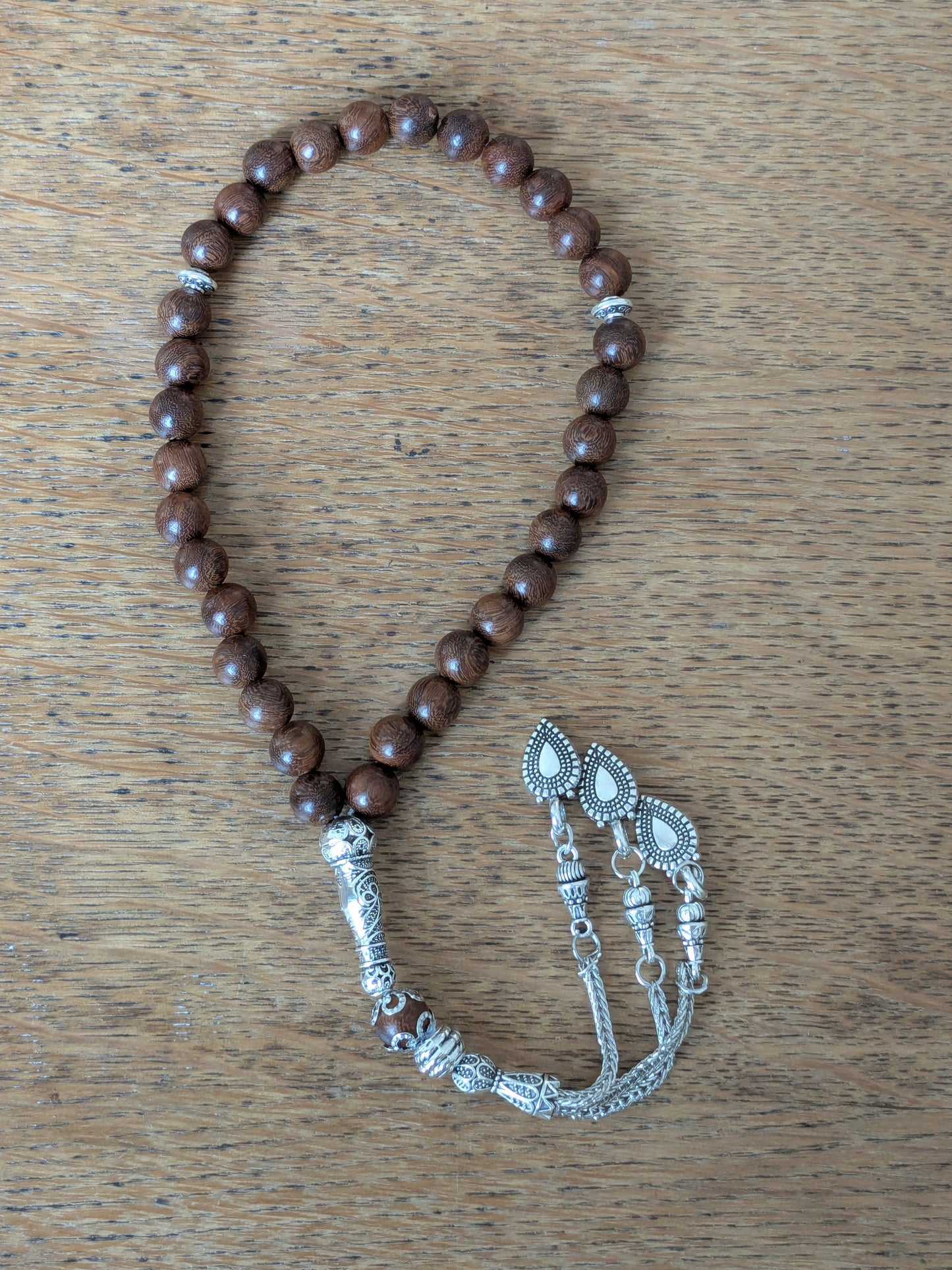 Petit misbaha en Bois clair
