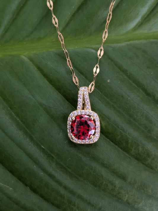 Collier Rubis