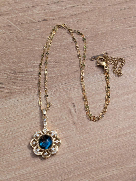 Collier Fleur Planète