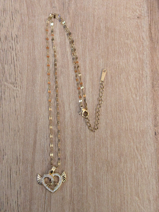 Collier Mama ailes