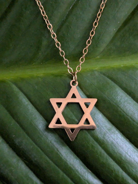 Collier Etoile de David
