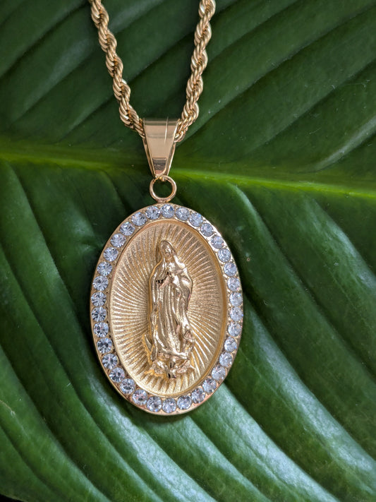 Collier Vierge de Guadalupé