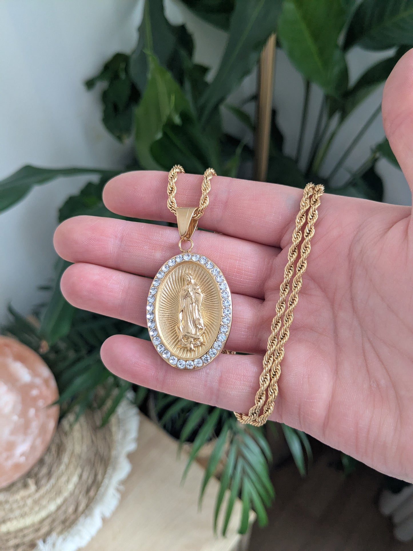 Collier Vierge de Guadalupé