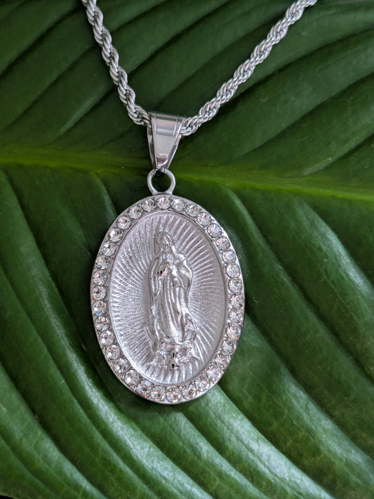Collier Vierge de Guadalupé