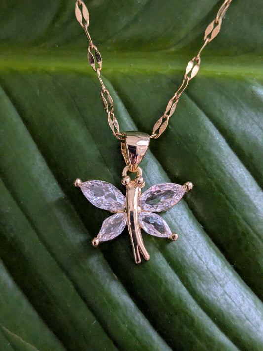 Collier Libellule