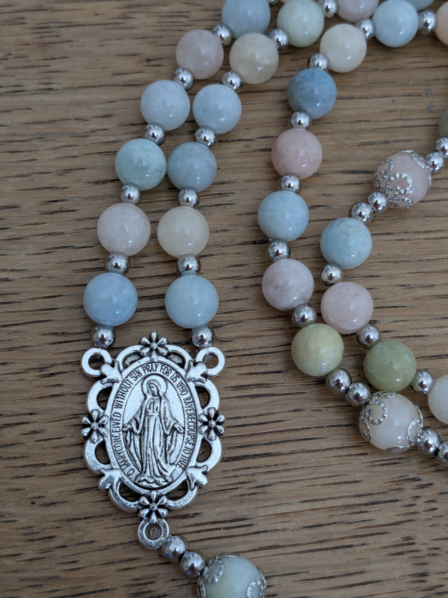 Grand chapelet Catholique en Béryl