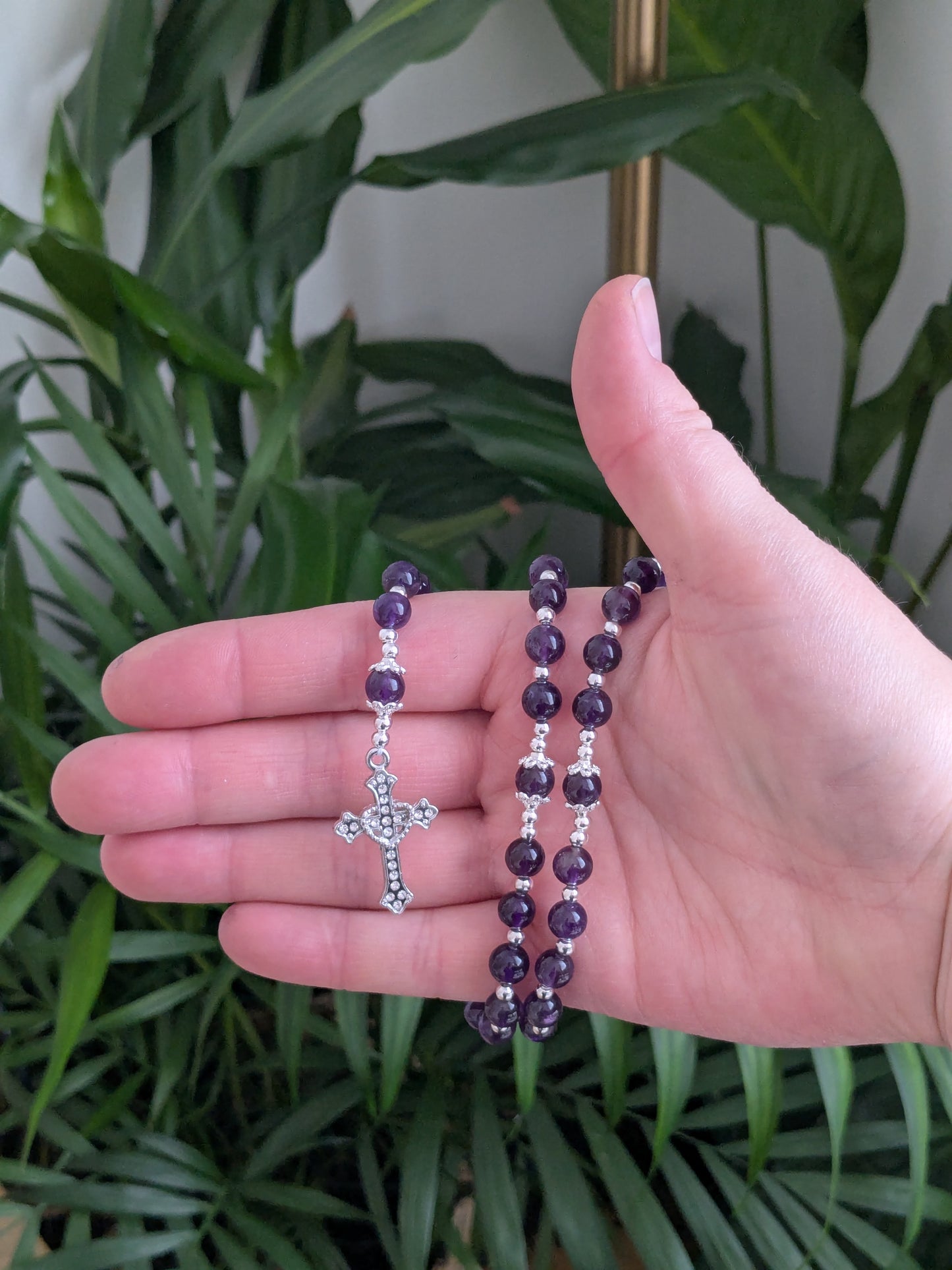 Petit chapelet en Améthyste