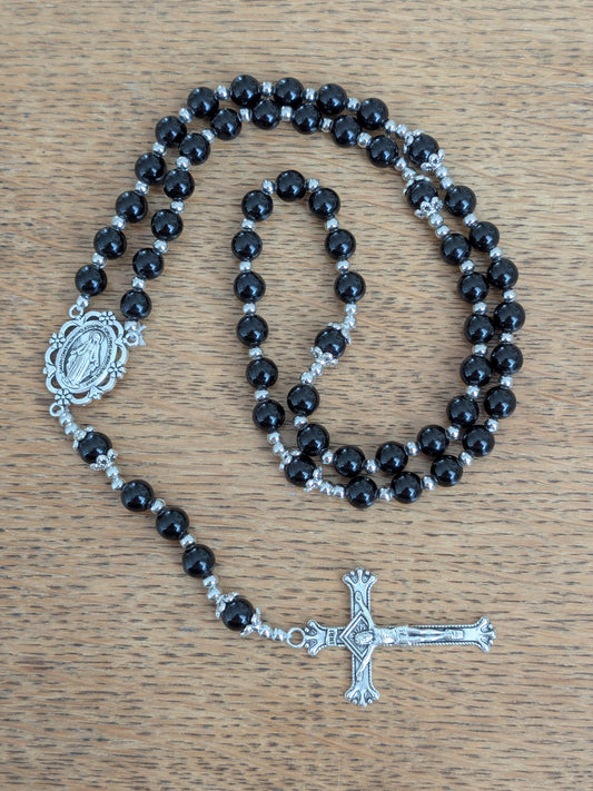 Petit chapelet en Onyx