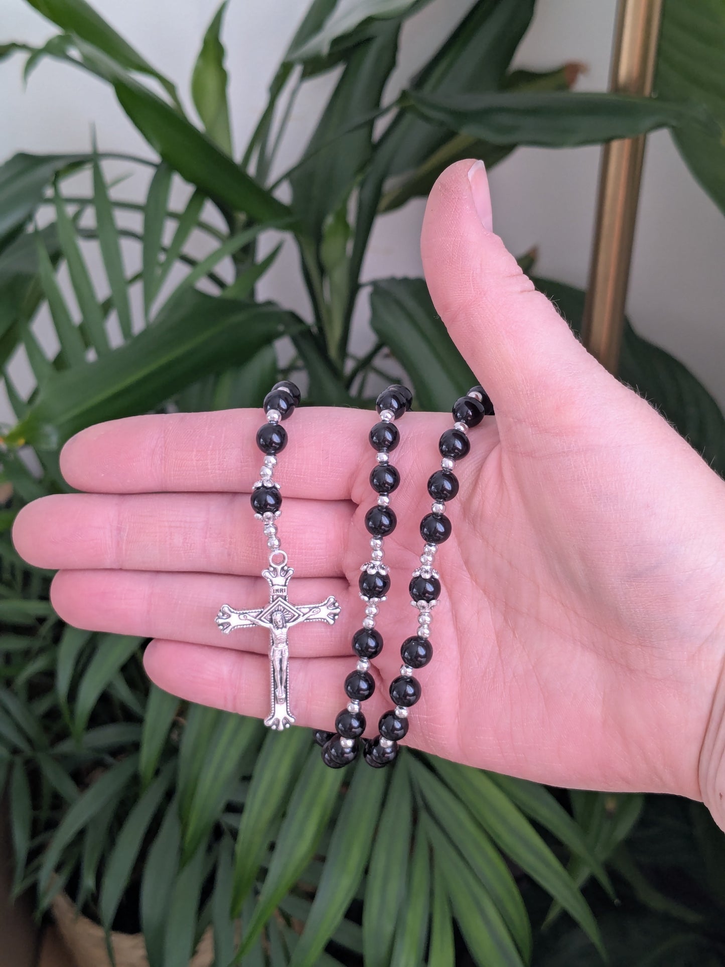 Petit chapelet en Onyx
