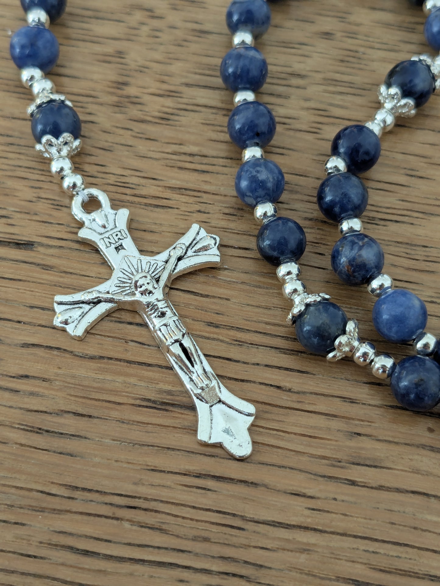 Petit chapelet en Sodalite