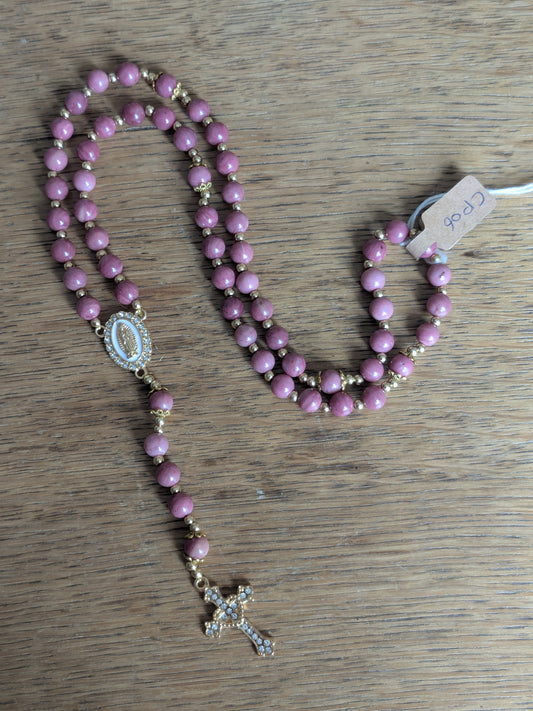 Petit Chapelet en Rhodonite