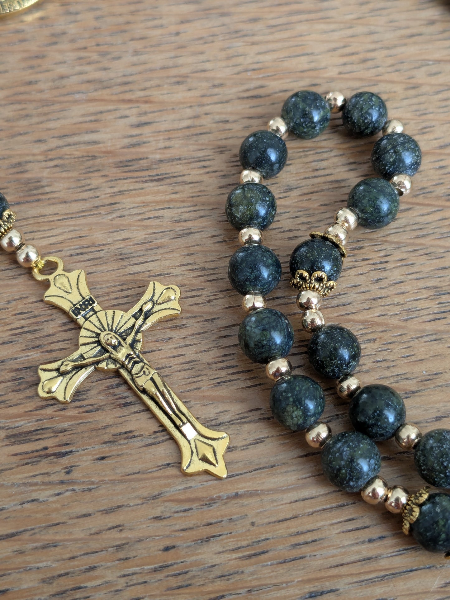 Petit chapelet en Serpentine de Russie