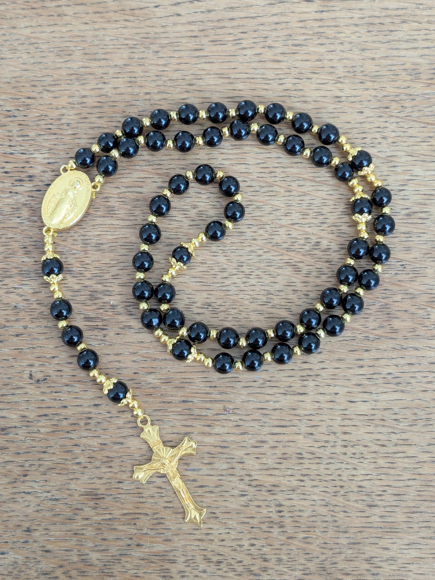 Petit chapelet en Onyx