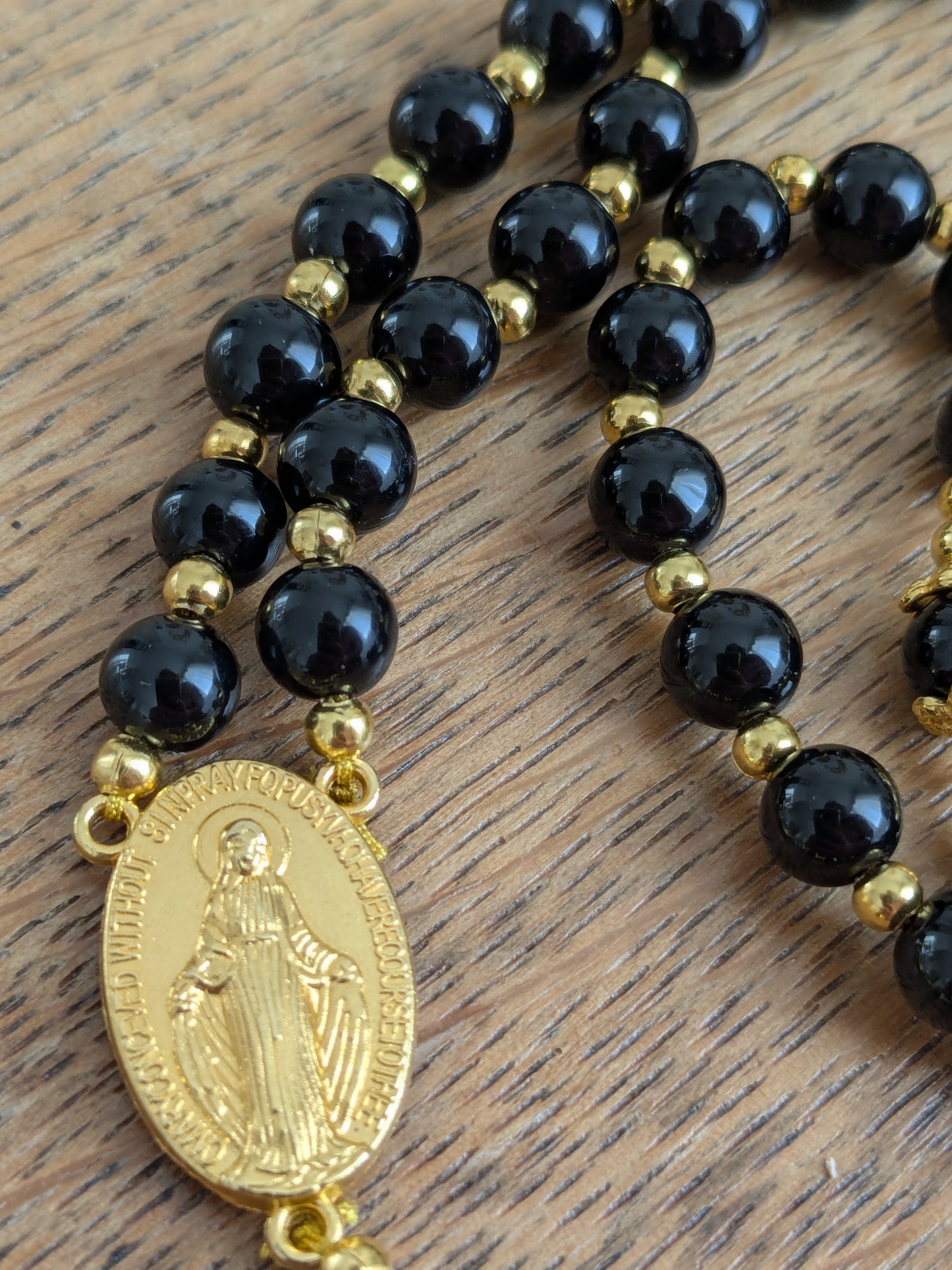 Petit chapelet en Onyx