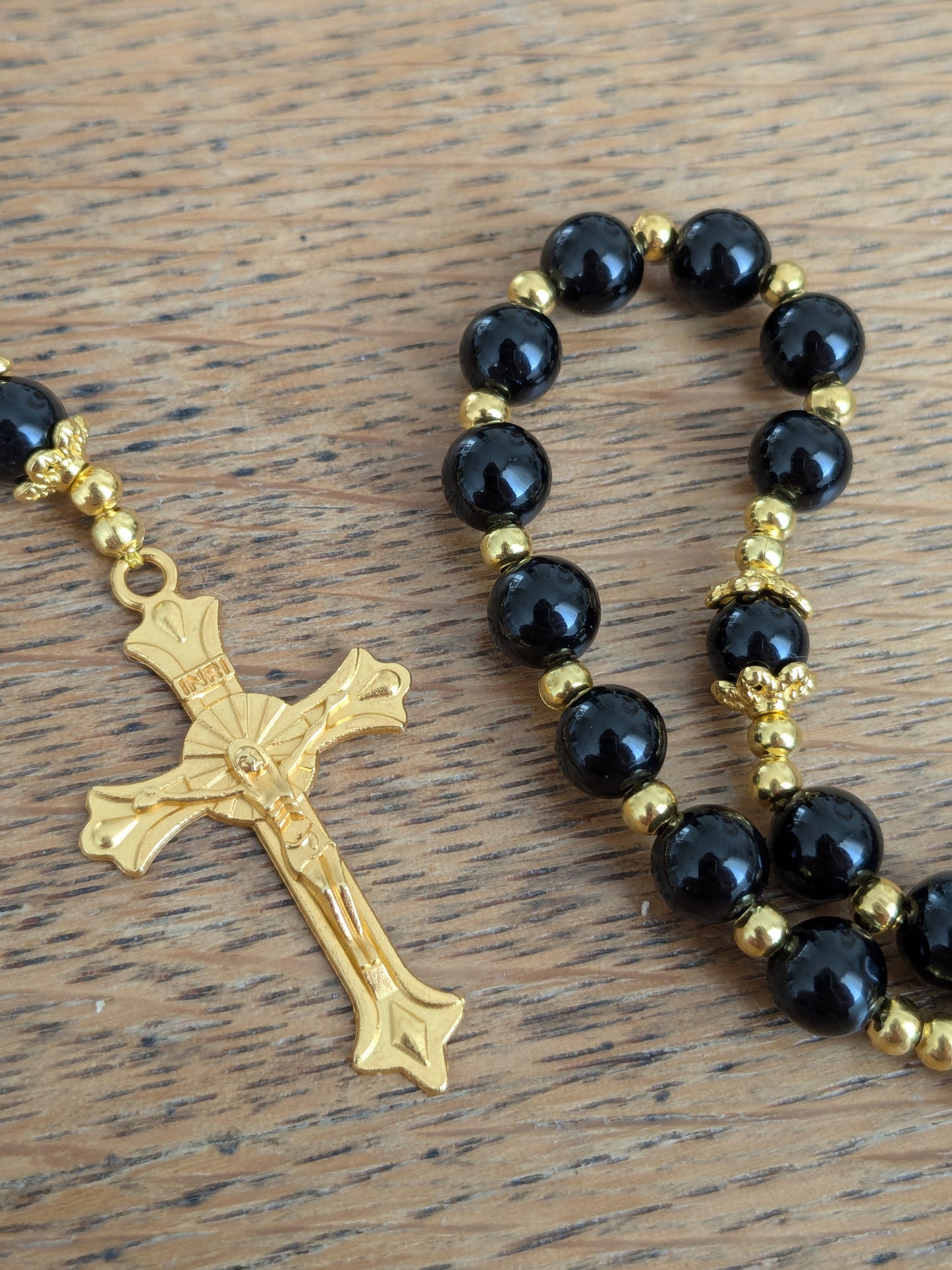 Petit chapelet en Onyx