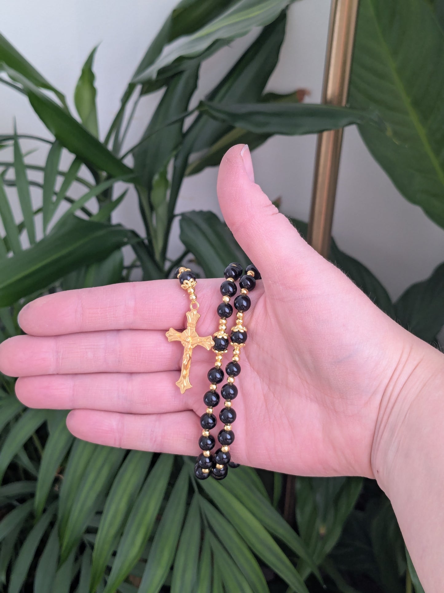 Petit chapelet en Onyx