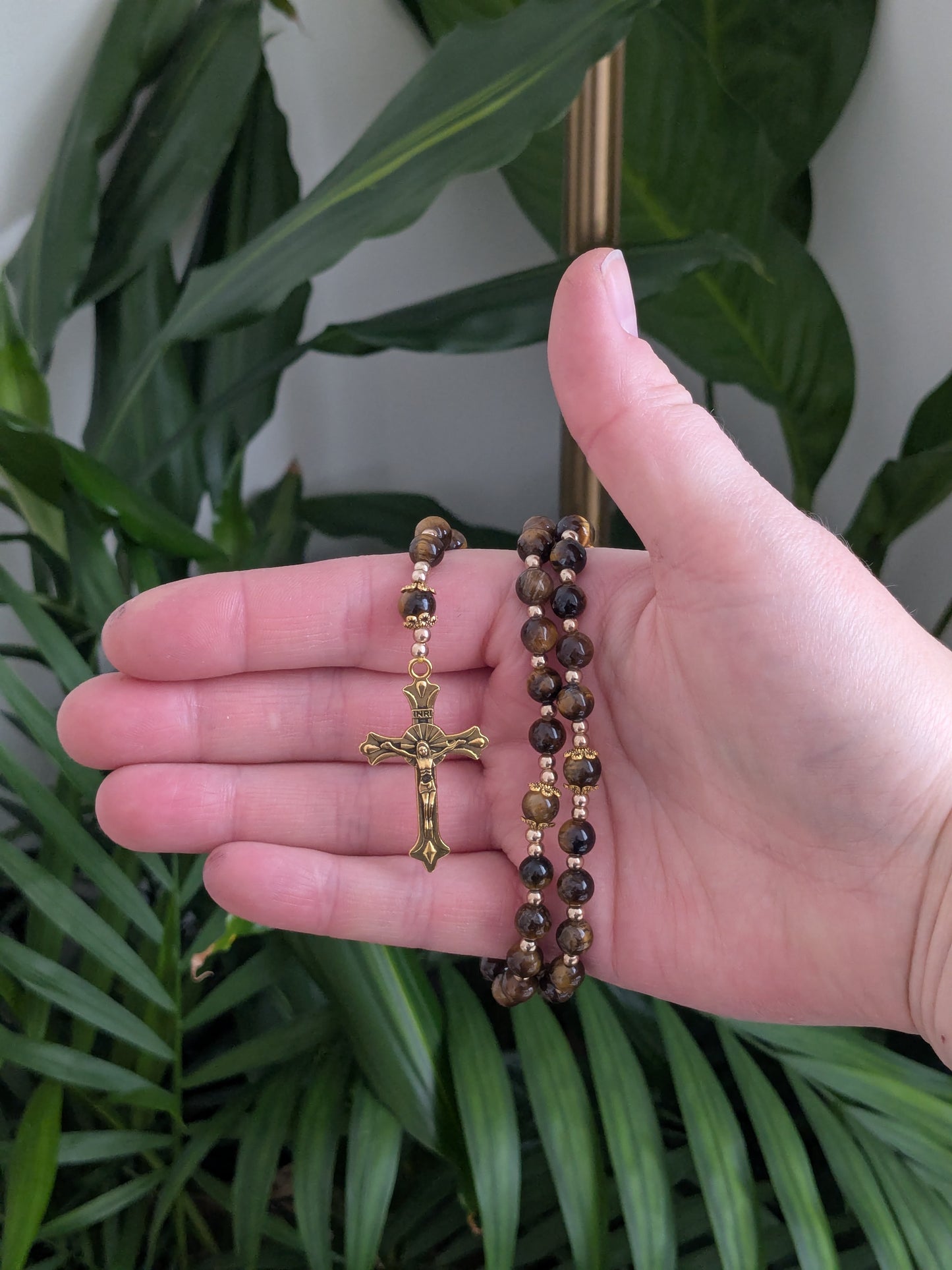 Petit chapelet en Oeil de Tigre