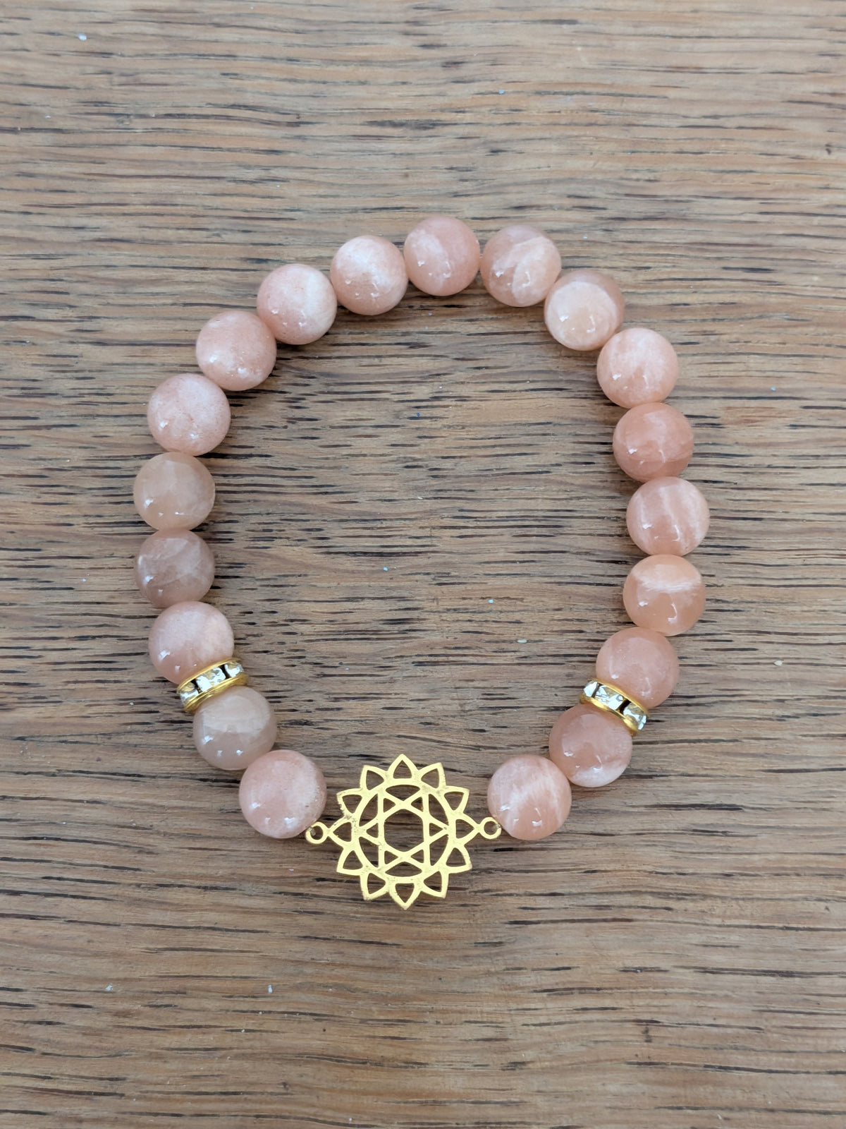 Bracelet Juif en Lune orange