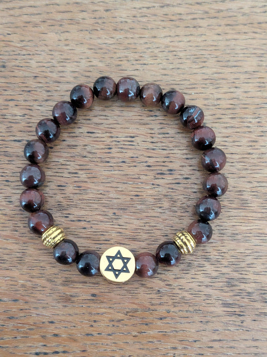 Bracelet Juif en Oeil de taureau