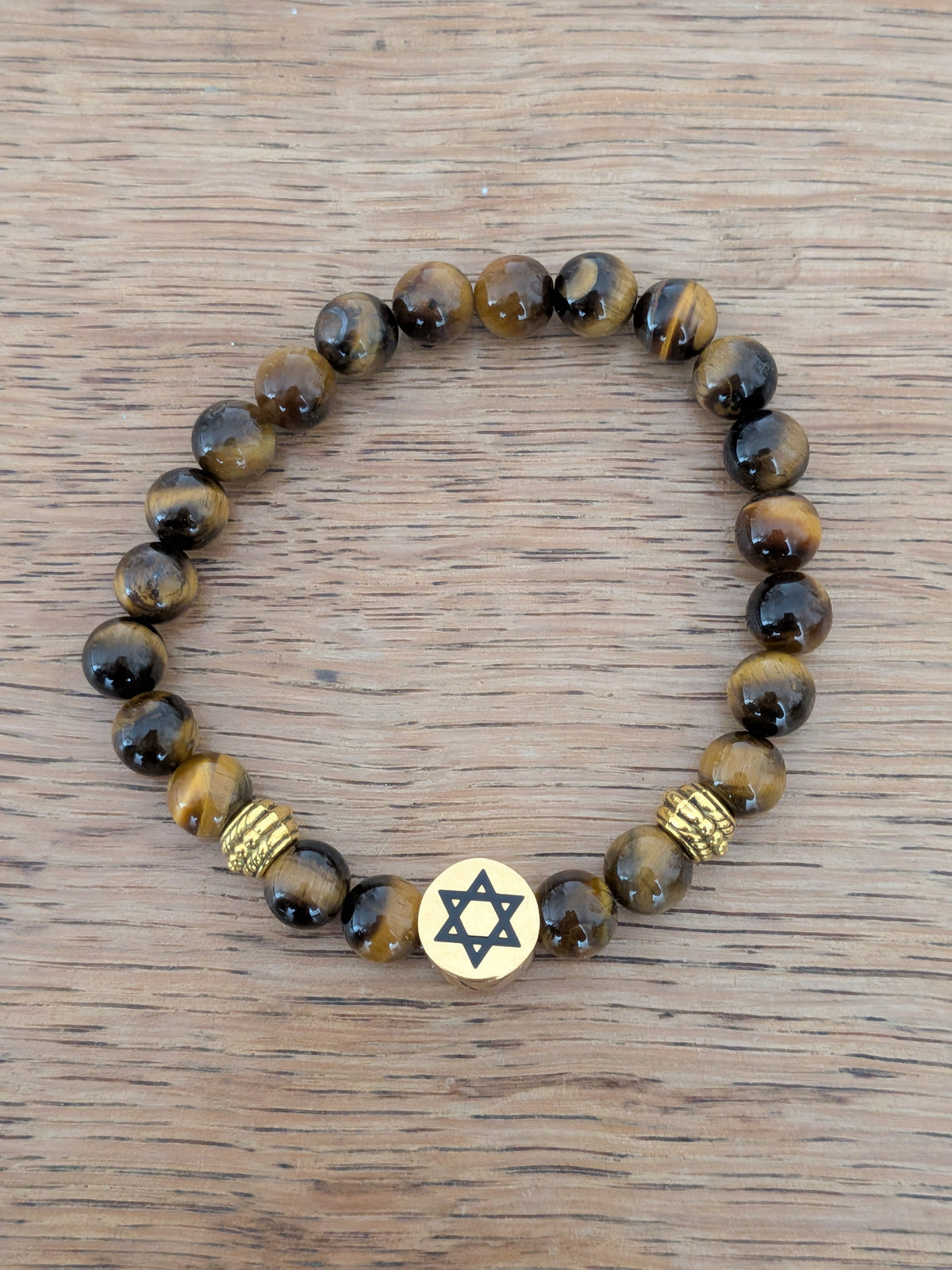 Bracelet Juif en Oeil de tigre