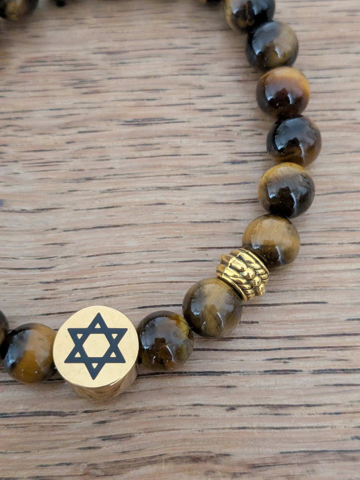 Bracelet Juif en Oeil de tigre