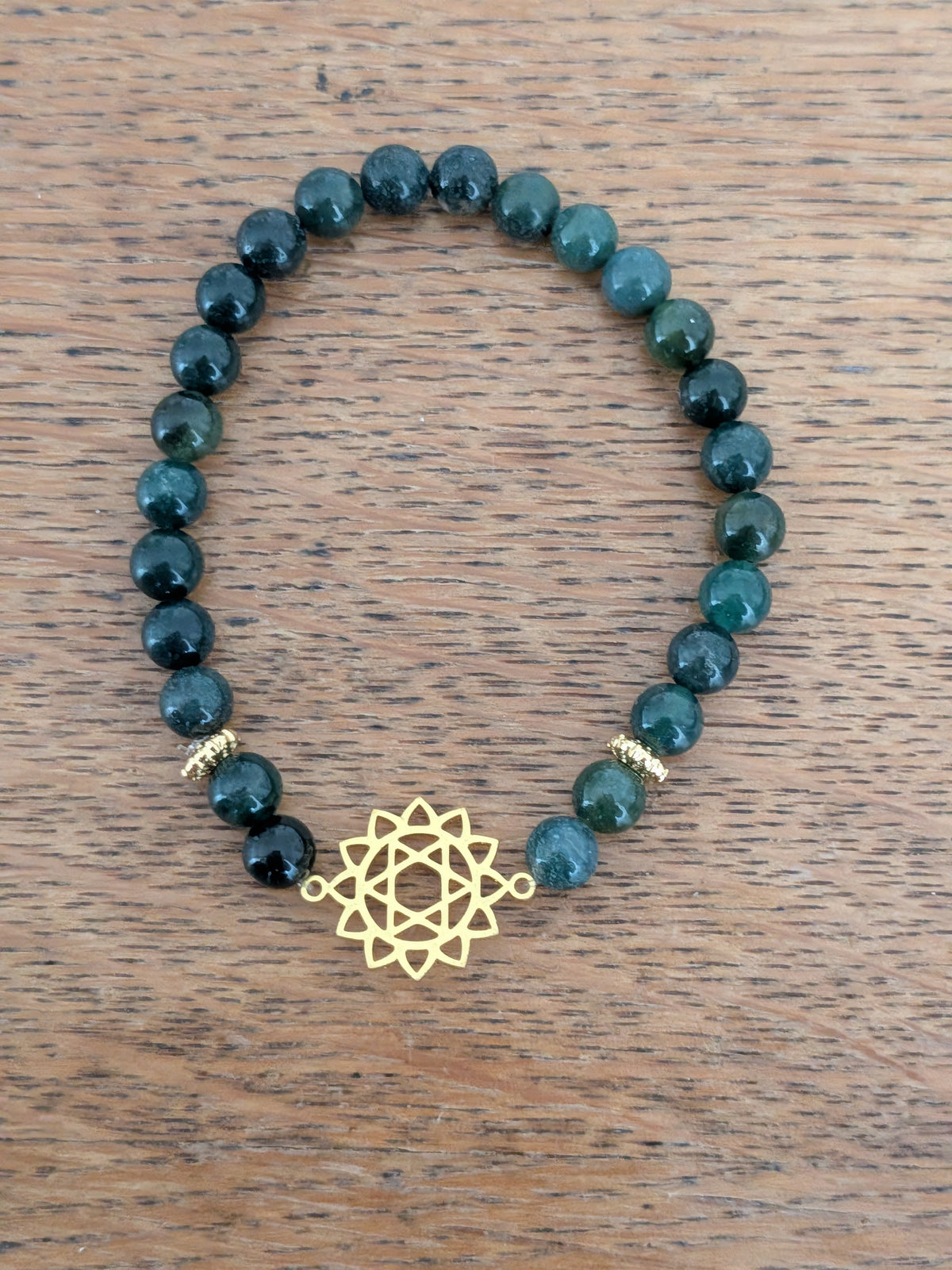 Bracelet Juif en Agate mousse