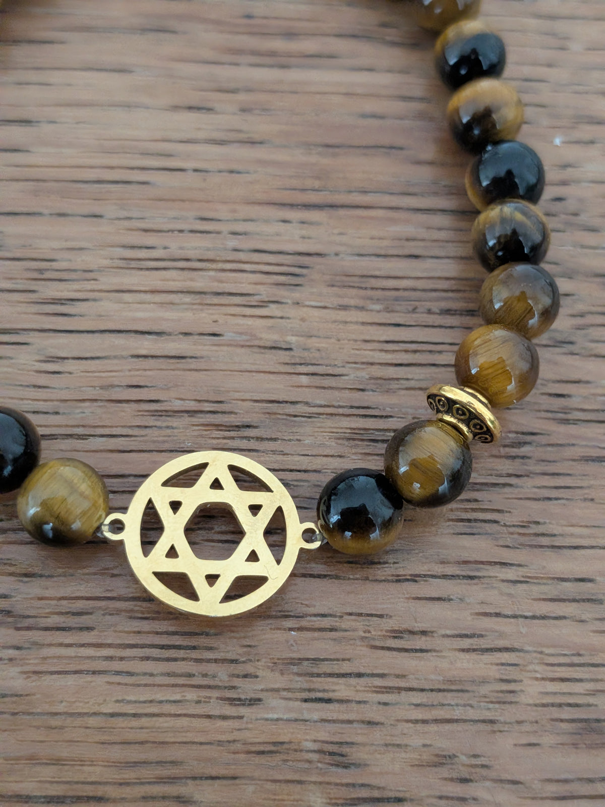 Bracelet Juif en Oeil de tigre