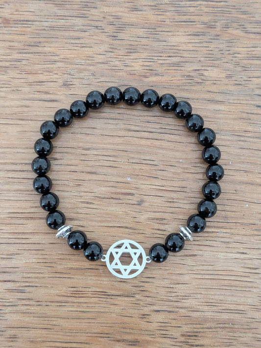 Bracelet Juif en Onyx