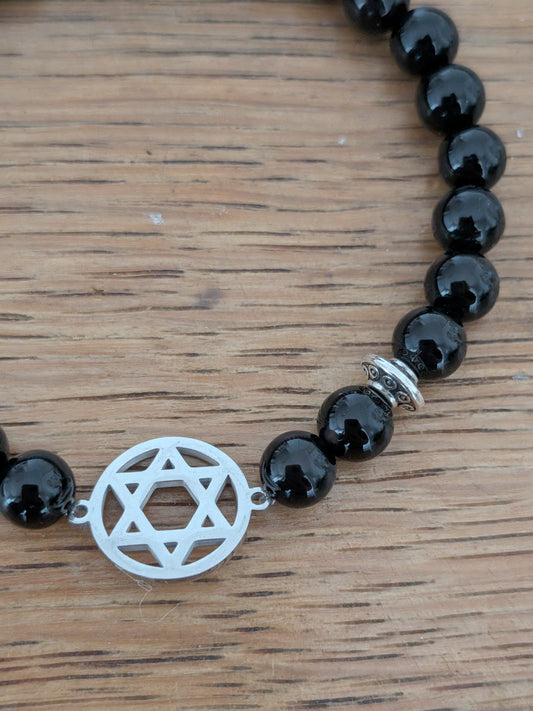 Bracelet Juif en Onyx