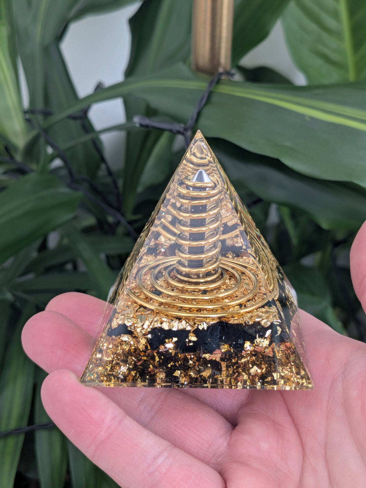 Orgonite Obsidienne noire