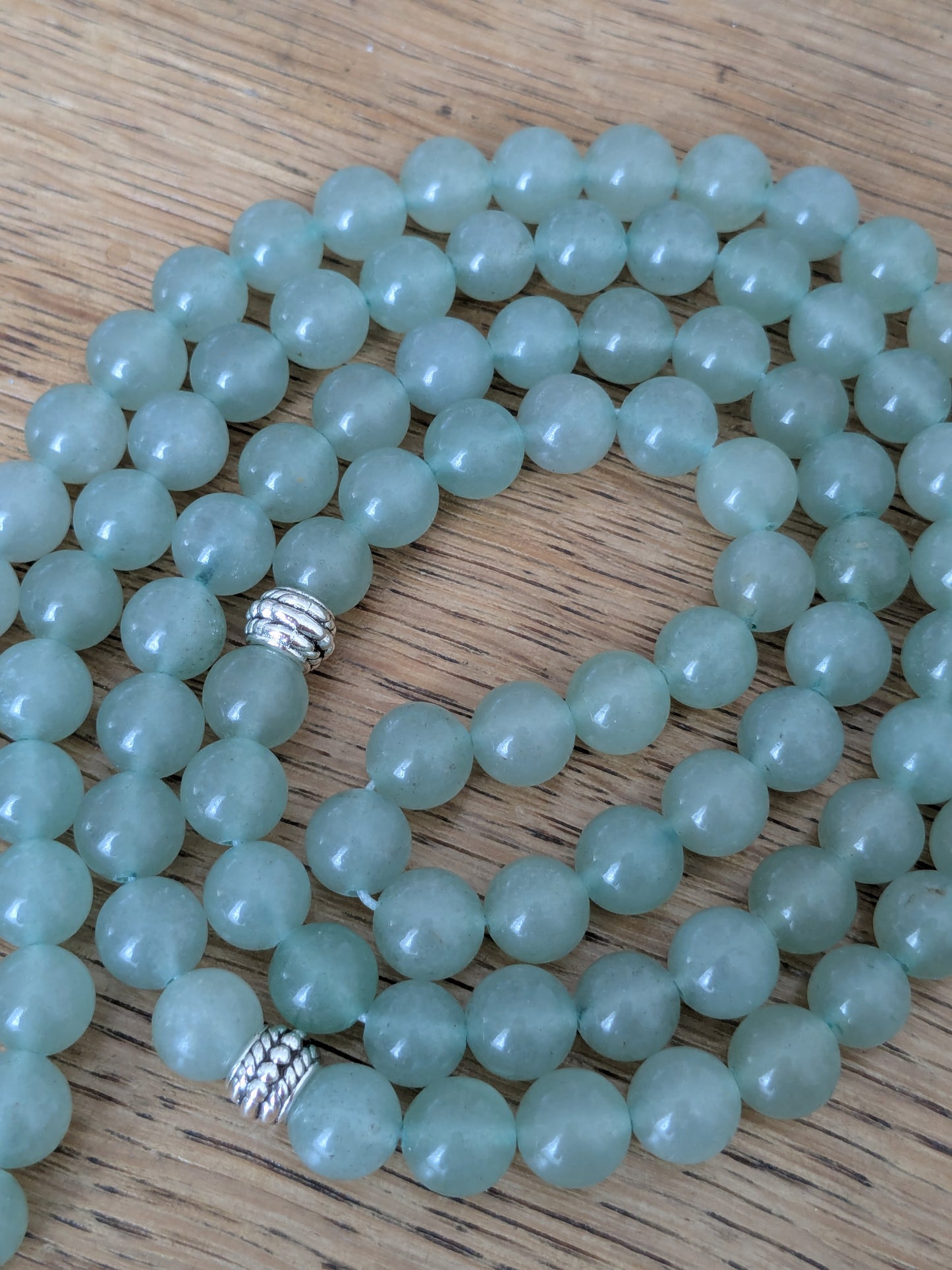 Grand tasbih en Aventurine verte
