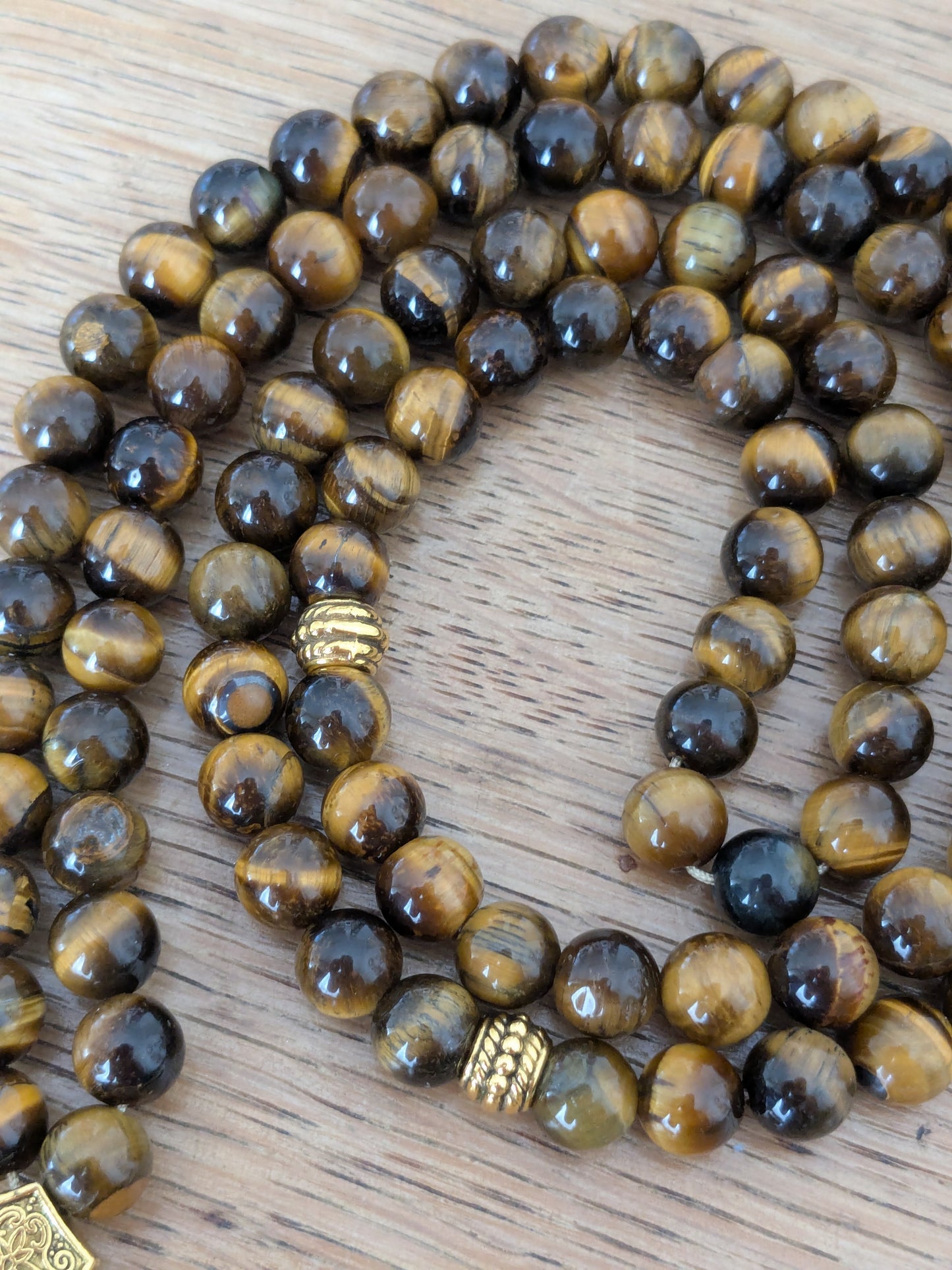 Grand tasbih en Oeil de tigre
