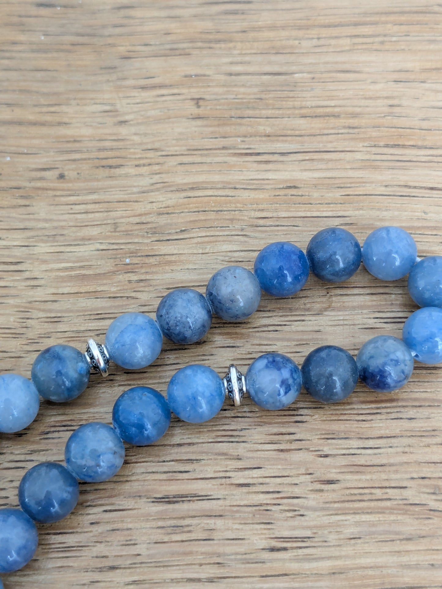 Petit tasbih en Aventurine bleue