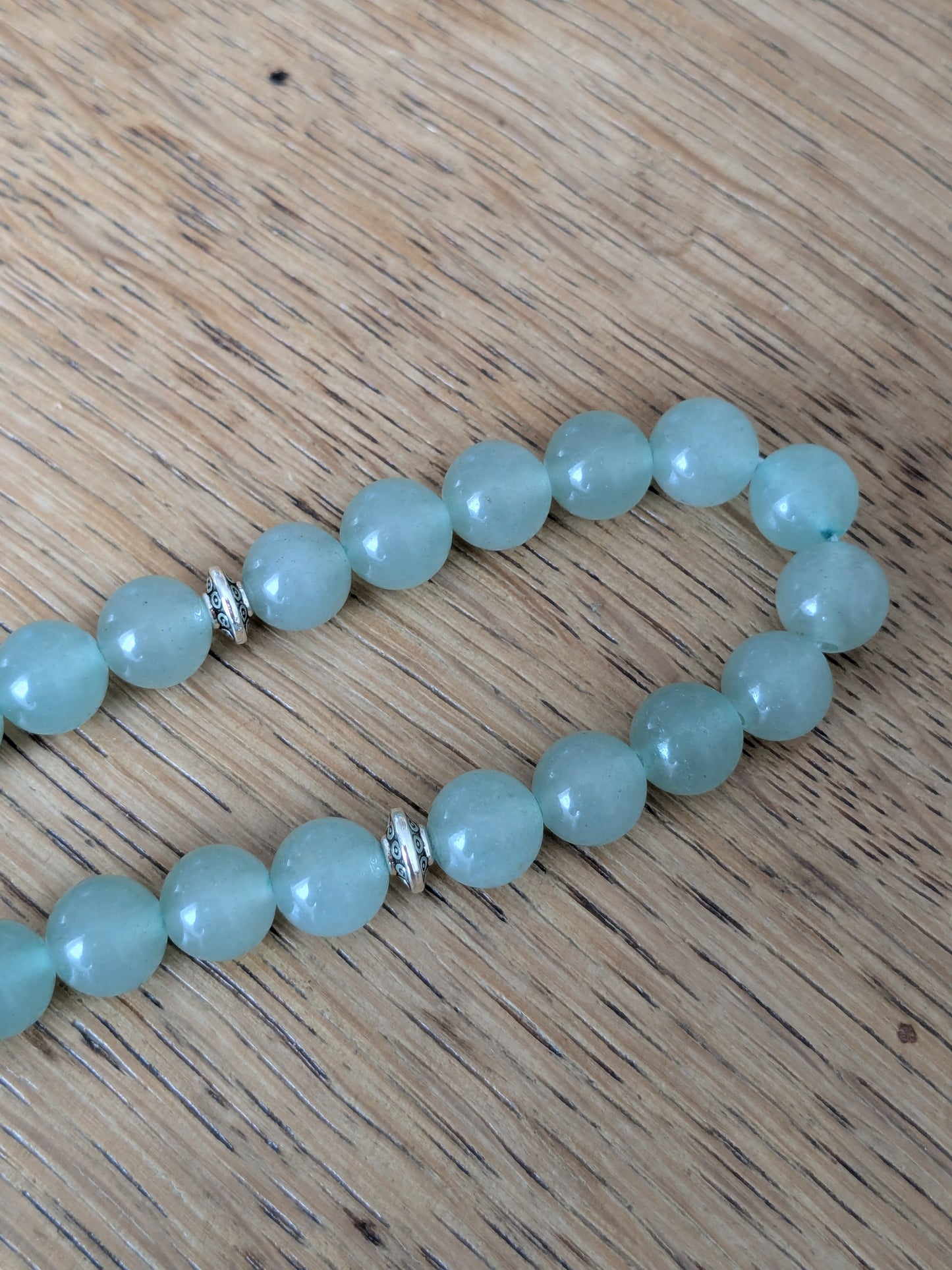 Petit tasbih en Aventurine verte