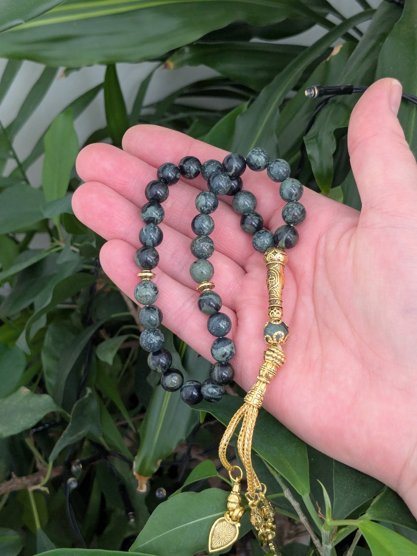 Petit tasbih en Jaspe kambaba